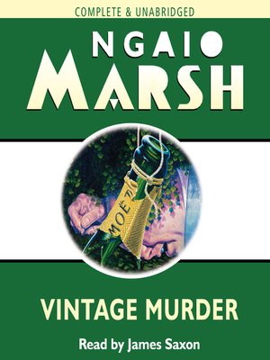 cover image of Vintage Murder